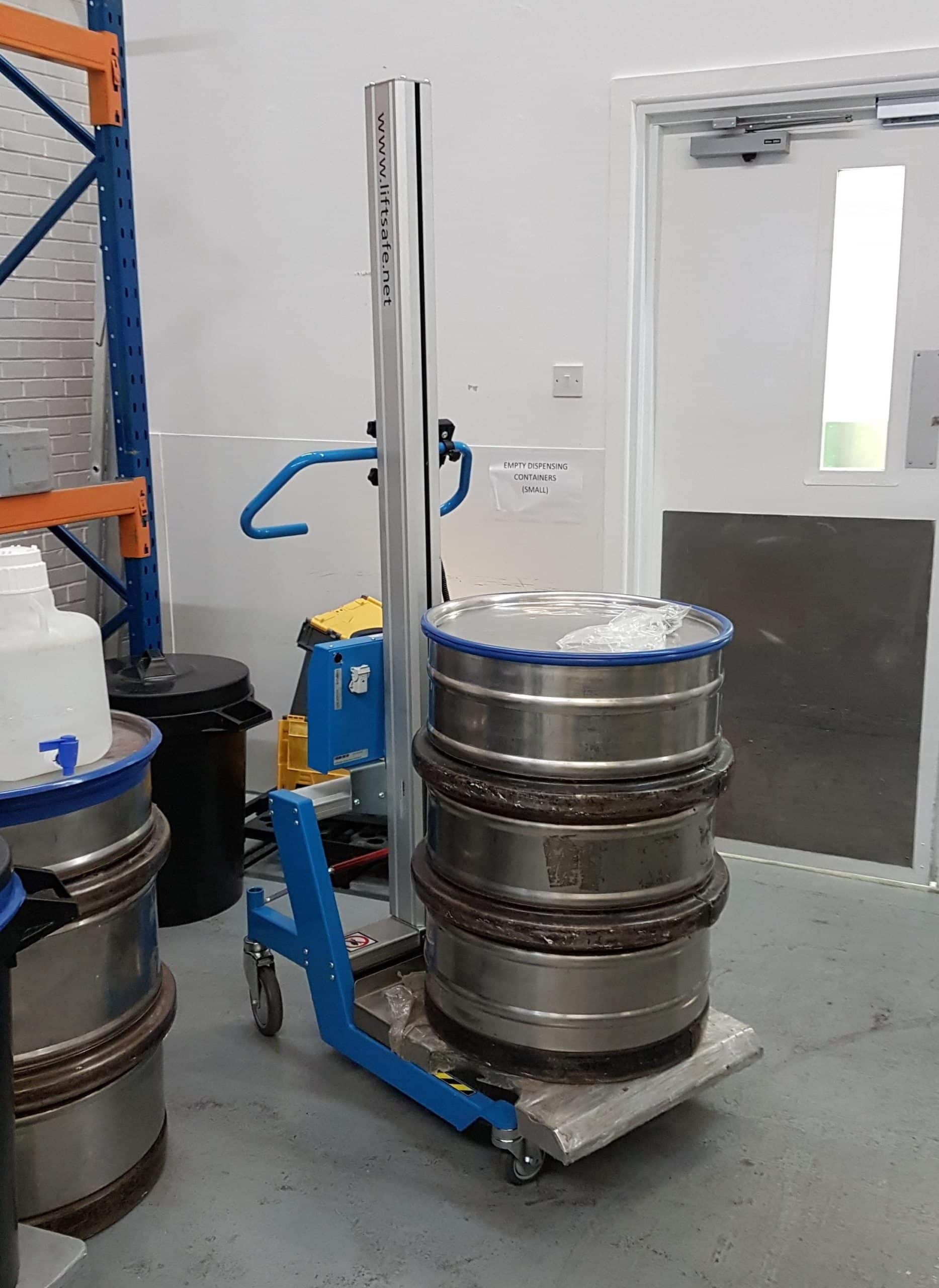 World Renowned Pharmaceutical Manufacturer Has Demonstration Of Lift Safe Electric Lifter