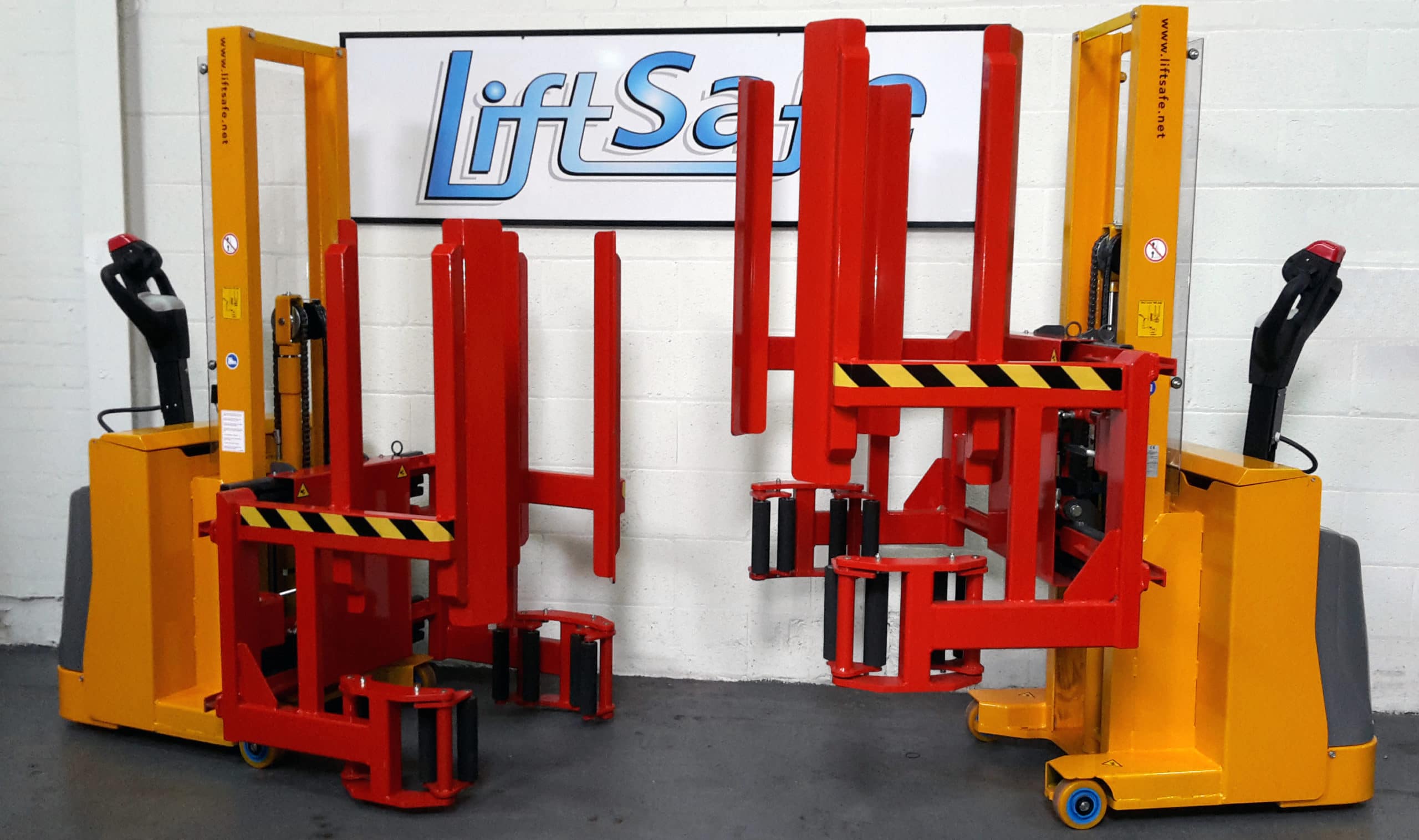 Lift Safe Supply Local Pharmaceutical Company With 2 Fully Bespoke Fully Powered Stackers