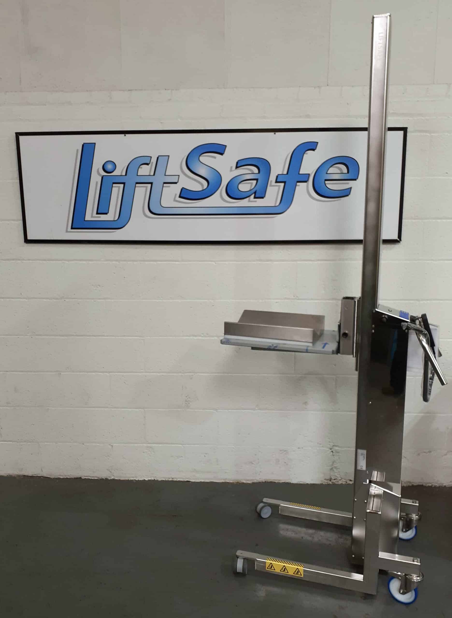 Cheese Manufacturer Takes Delivery Of IP66 Lifter With Quick Change Attachment