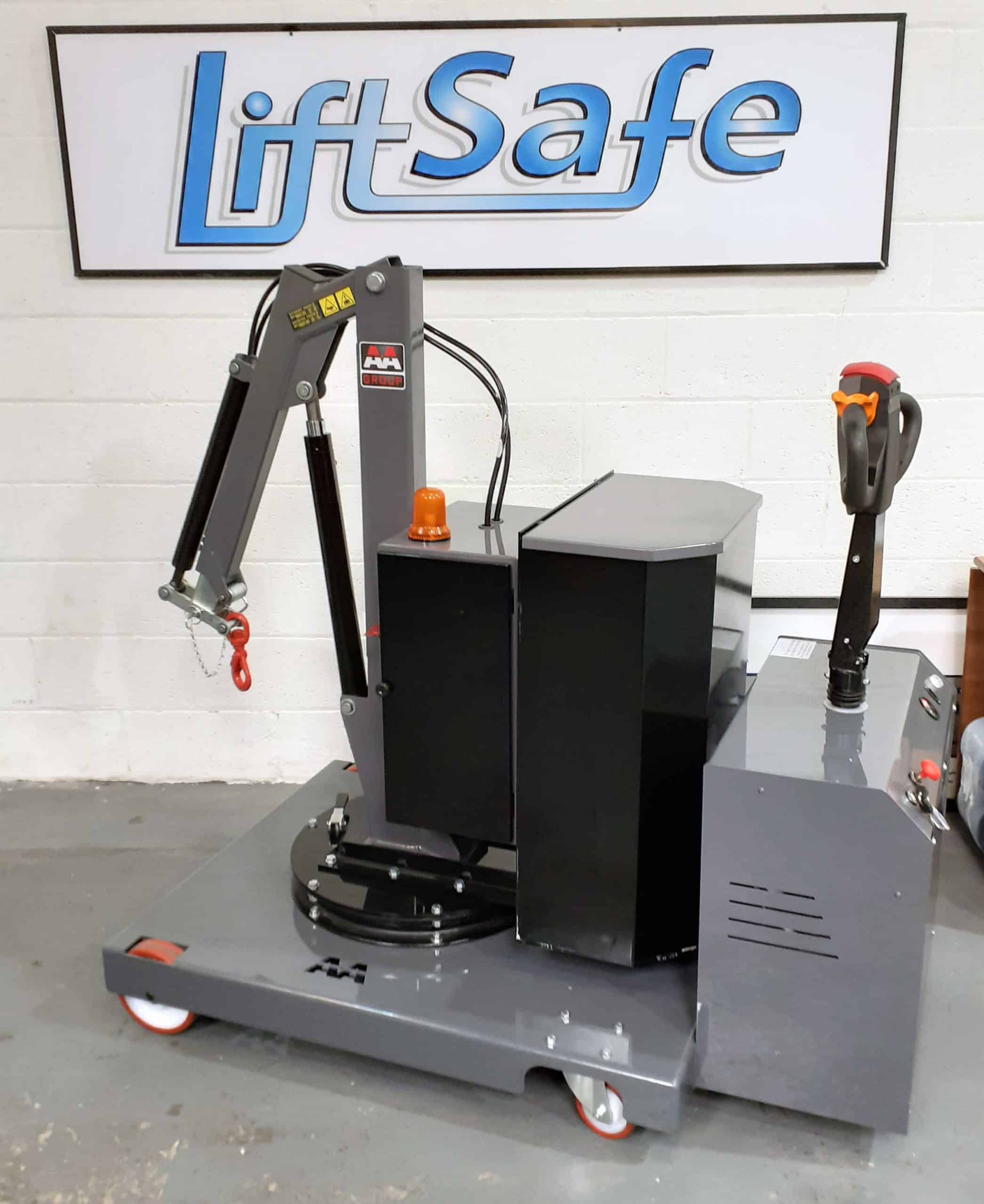 Fully Powered Counterbalanced Crane Helps To Lighten The Load For Tool Manufacturer