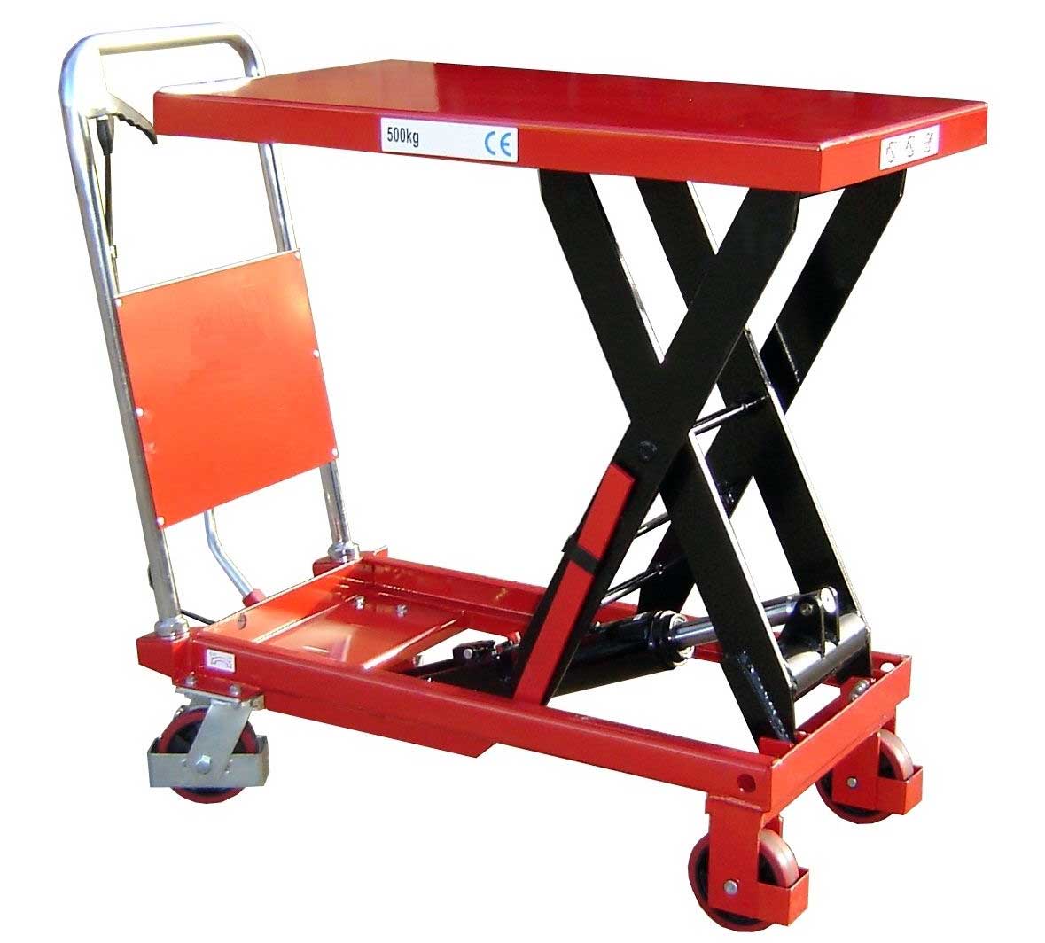 Midlands Based Engineering Company Take Delivery Of Heavy Duty 500 kg Mobile Scissor Table