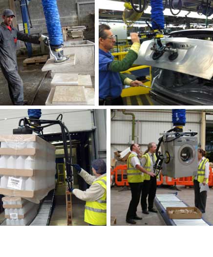 lifting equipment in use