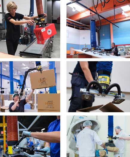 lifting equipment in use