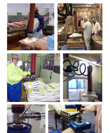 lifting equipment in use